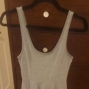 Hollister Light Gray Tank Dress